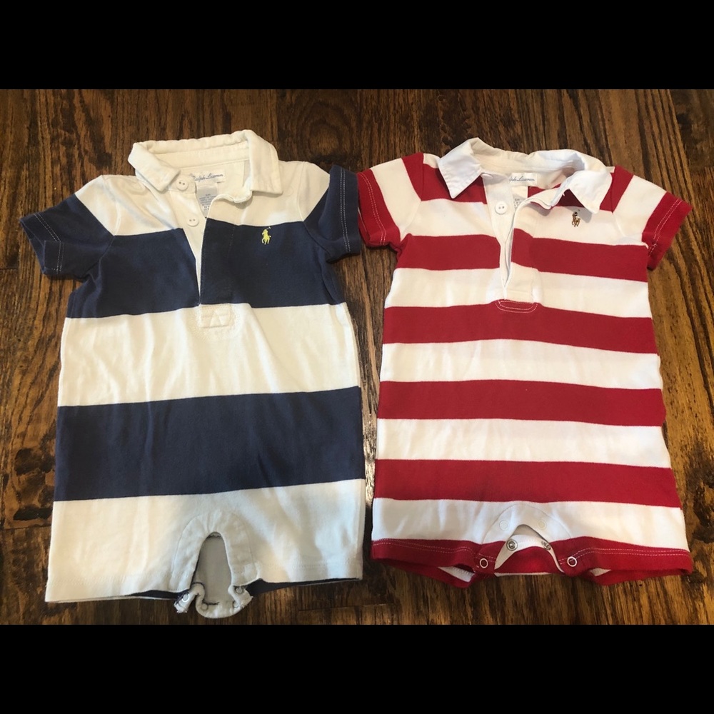 2 Ralph Lauren Romper Bundle